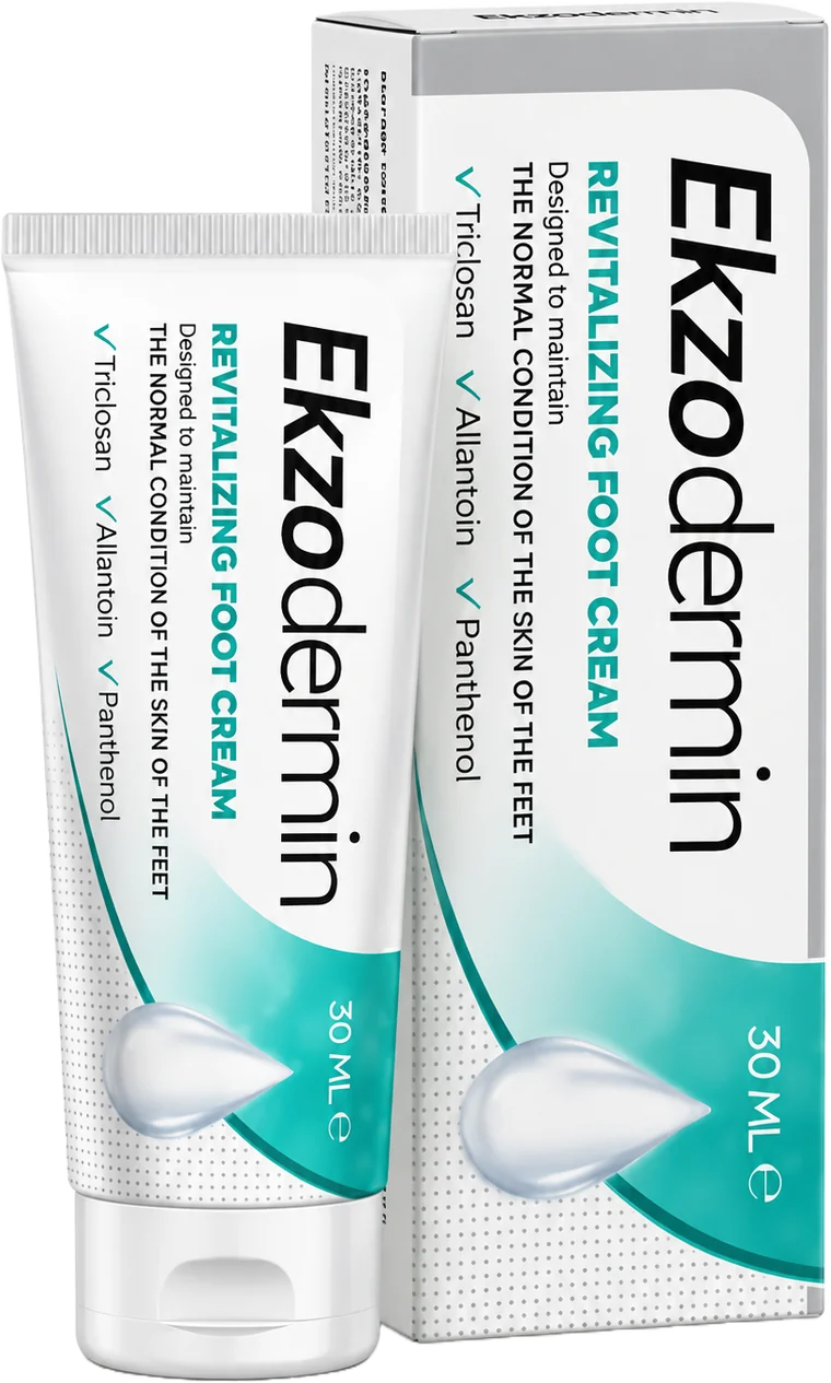 Ekzodermin Revitalizing Foot Cream — krém 30 ml v tubě a papírové krabičce